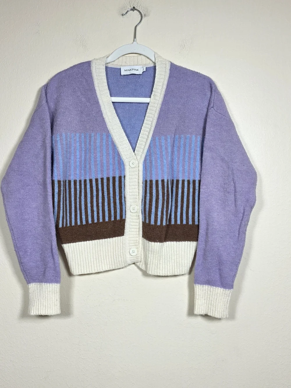 MINKPINK LINDEN CARDIGAN SIZE M MSRP $109